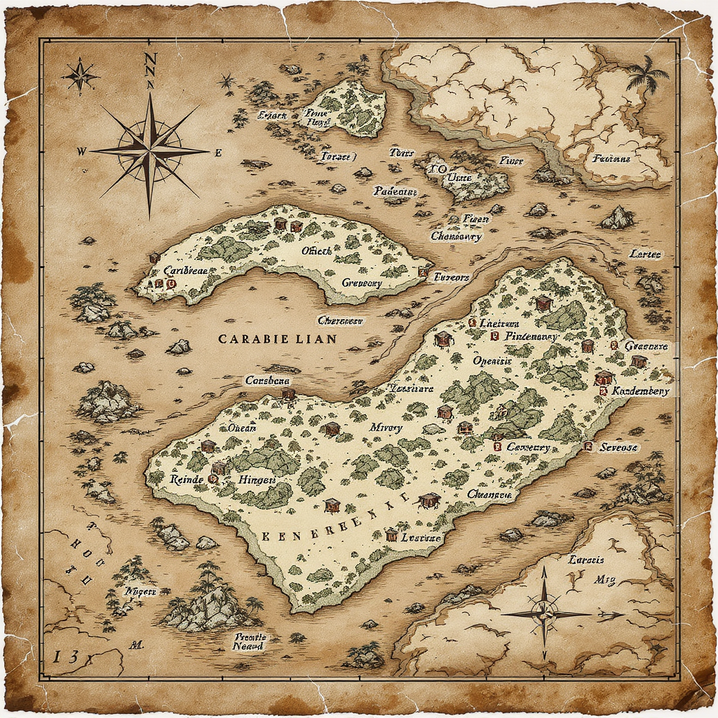 1 Reel – Caribbean Treasure Boarding